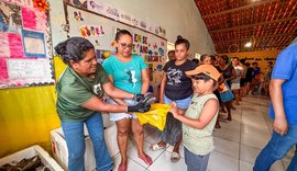 Alagoas sem Fome faz doação de uma tonelada de peixes em Água Branca e Delmiro Gouveia