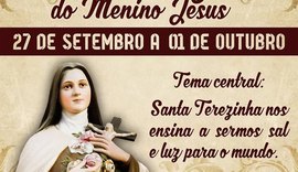 Festa de Santa Terezinha do Menino Jesus começa dia 27 e prossegue até 1º de outubro
