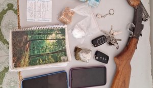 Polícia Civil realiza operação contra o tráfico de drogas em Feira Grande