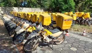 Correios realiza leilão de 18 motocicletas em Alagoas