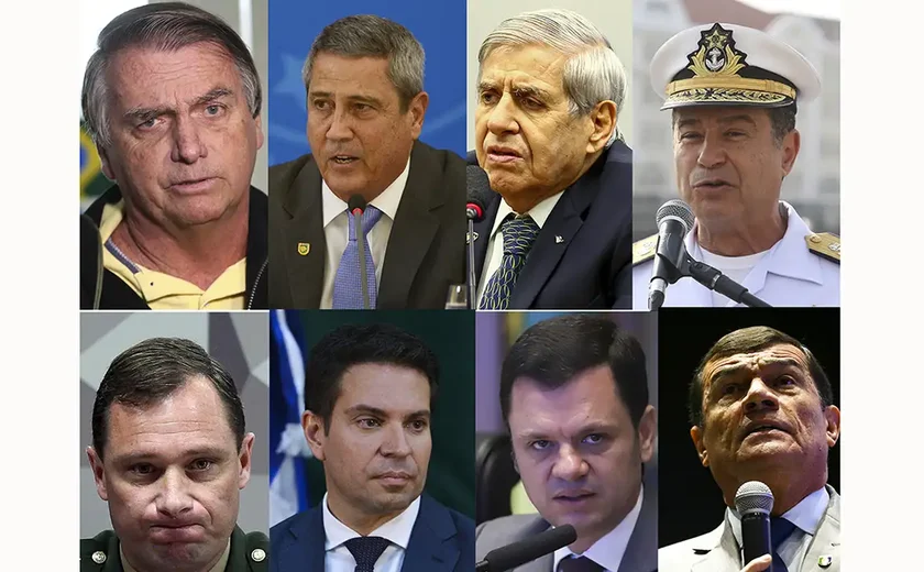 Confira as penas de Jair Bolsonaro e mais sete condenados pelo Supremo