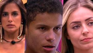 Carol Peixinho, Danrley e Paula formam o nono Paredão do 'BBB19'