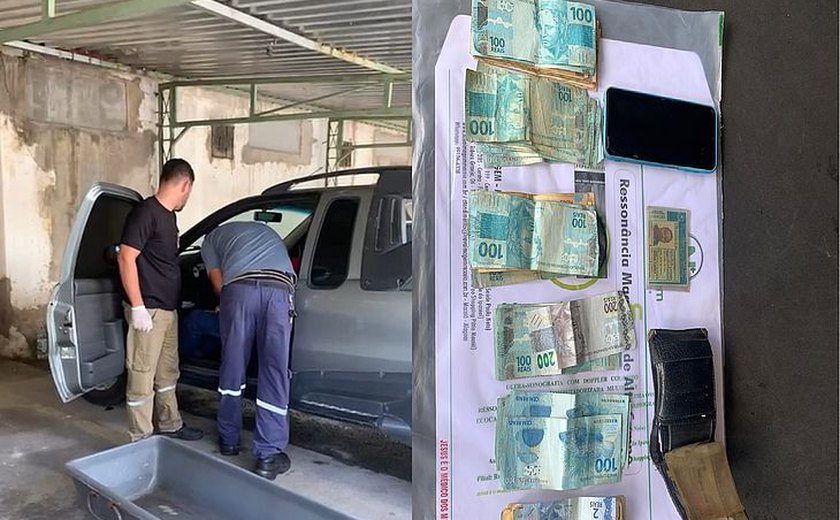Idoso é encontrado morto dentro de veículo com mais de R$ 5 mil