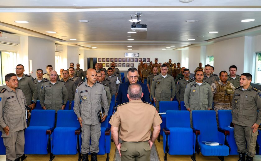 PM/AL inicia a edição 2025 do Curso de Polícia Judiciária Militar