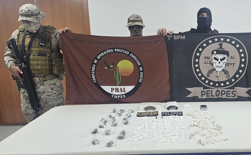 Polícia Militar apreende quase 54 quilos de drogas e 46 armas de fogo na primeira semana de junho