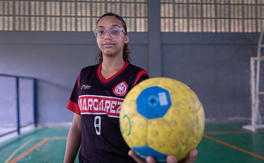 Estudante da rede estadual é convocada para Seleção Brasileira de Handebol Sub 16