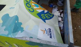 Vandalismo em Pontos de Entrega Voluntária gera despesa extra para a Prefeitura de Maceió