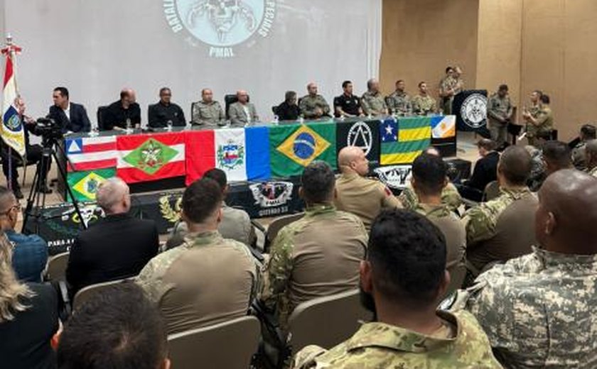 Tribunal de Contas sedia abertura do primeiro curso de snipers da PM de Alagoas