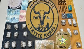 Polícia prende mulher e apreende drogas em Palmeira dos Índios