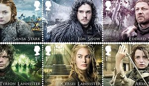 'Game of Thrones' ganha coleção de selos do correio britânico