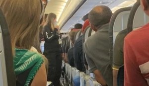 PF prende passageira de avião que partiu de Brasília para Maceió