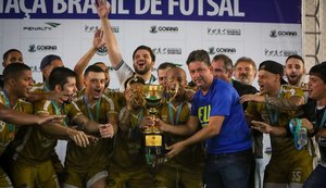 Traipu vence Taça Brasil e torna-se o primeiro time alagoano a chegar à divisão especial do futsal