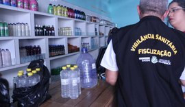 Mais de 600 garrafas de álcool gel clandestino são apreendidas