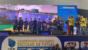 Time alagoano de futsal conquista campeonato nacional em SC