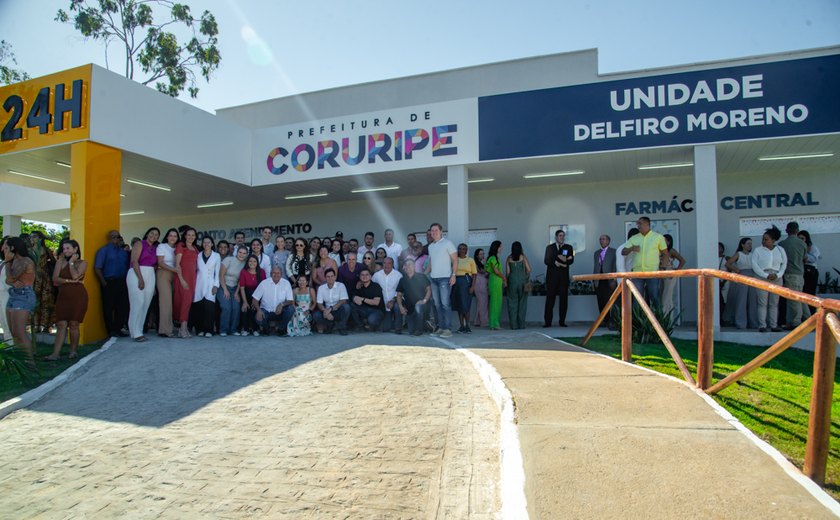 Coruripe inaugura Unidade de Saúde 24h Delfiro Moreno