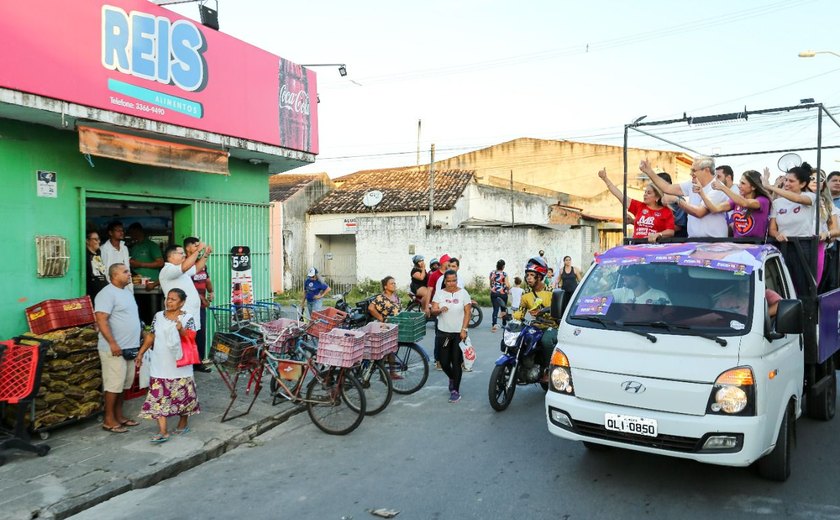 Receptividade na Zona Sul em Maceió confirma fortalecimento de Paulo Dantas