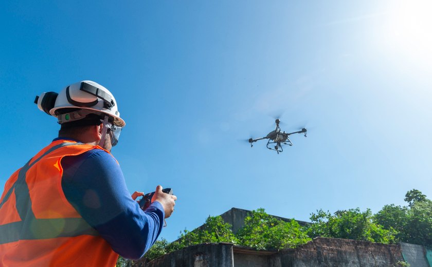 Uso de drone vai intensificar o controle de insetos no Pinheiro, Bebedouro, Mutange, Bom Parto e Farol