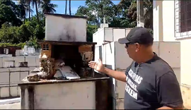 Túmulos são violados em Bebedouro
