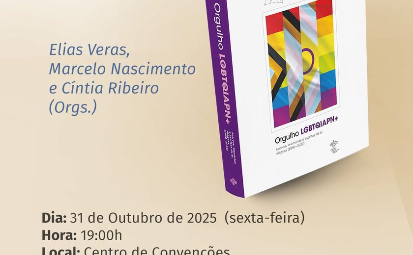 História LGBTQIAPN+ de Alagoas chega à bienal em livro pioneiro