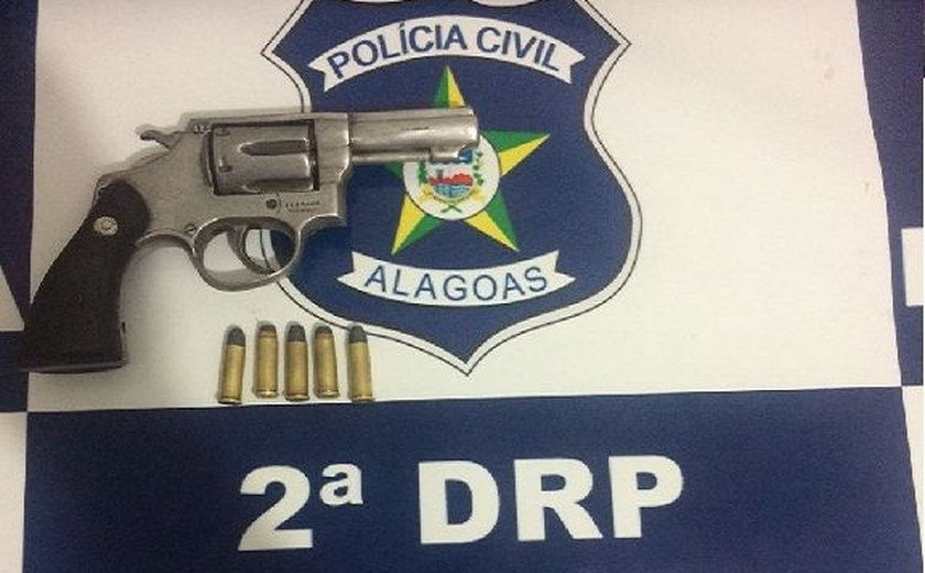 Adolescente atira contra prima em Santana do Ipanema e é apreendido pela Polícia Civil