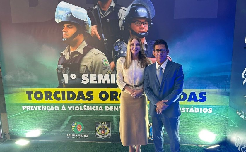 Membros do MP/AL participam, em Goiás, de discussões de enfrentamento à violência causada por torcidas organizadas