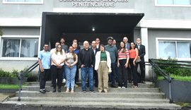 Comitiva conhece atividades educacionais realizadas no sistema prisional de AL