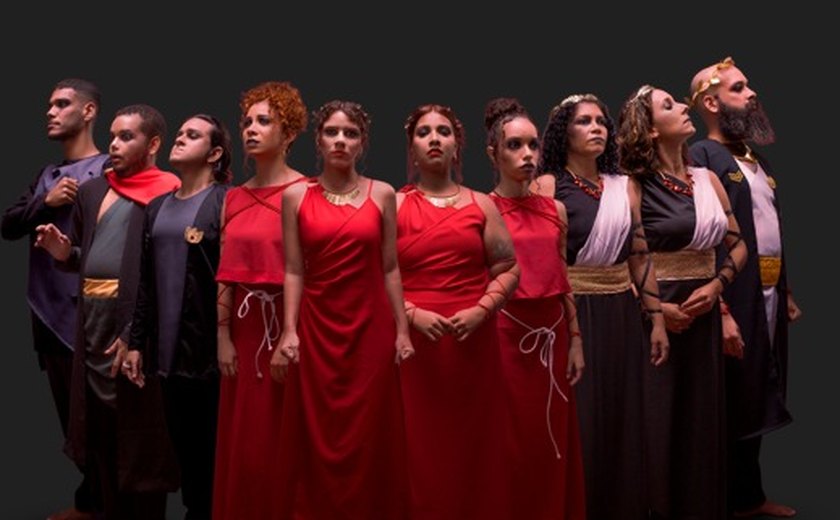 Antígona: tragédia grega é adaptada em espetáculo que acontece em julho no Teatro de Arena