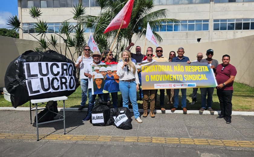 Protesto contra Equatorial denuncia péssimos serviços e lucros exorbitantes