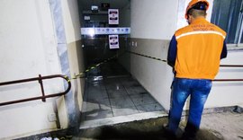 Defesa Civil faz vistoria em prédio interditado após incêndio no Antares