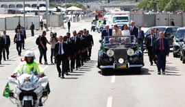 Lula e Alckmin são recebidos pelos presidentes da Câmara e do Senado