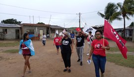 Ato na periferia de Maceió denuncia discurso golpista de Bolsonaro