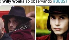 Internautas comparam Fiuk a Willy Wonka por causa de look inusitado