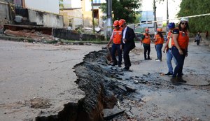 Ministério Público e Defensoria Pública da União constatam in loco o caos no bairro Rio Novo