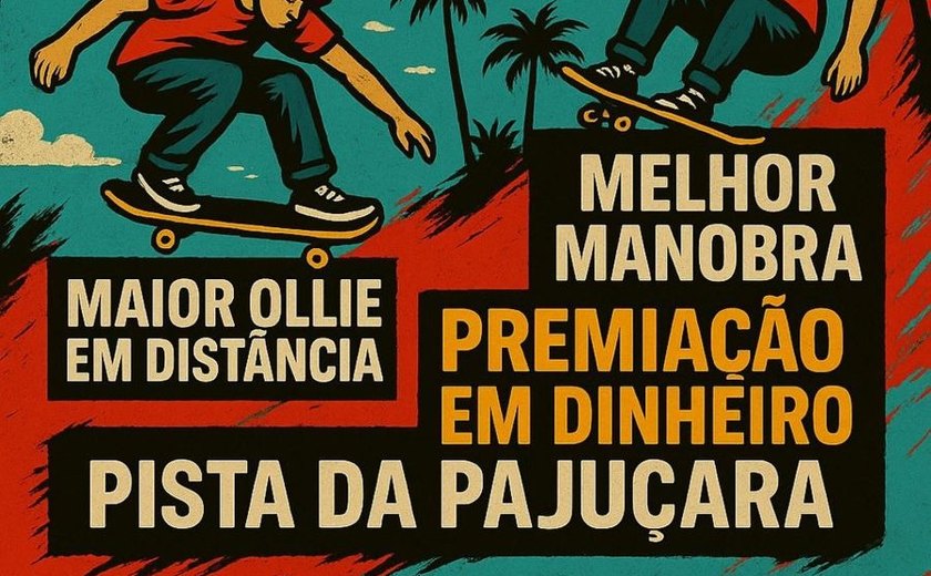 Go Skate Day 2025 será celebrado em Maceió com evento na Pista da Pajuçara