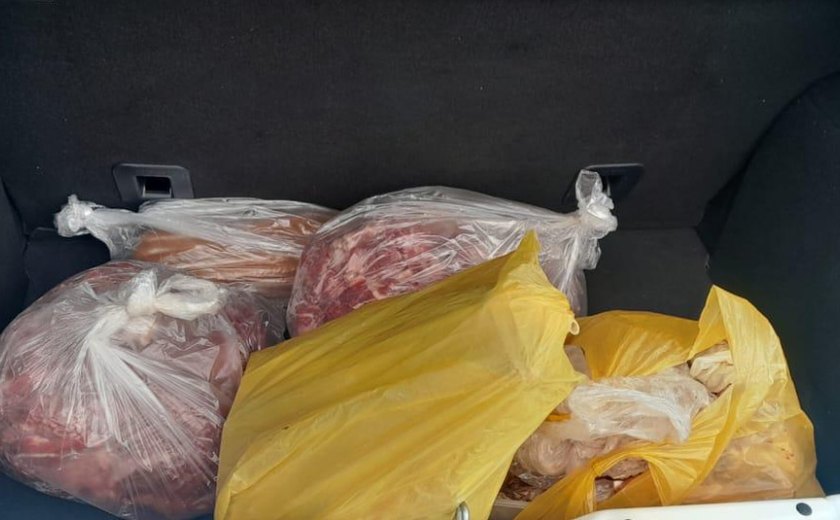 Mais de 60 kg de carnes impróprias para o consumo são apreendidas em açougues