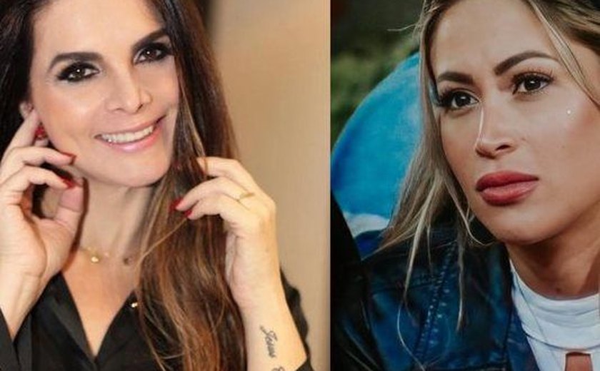 Climão! Ambiel e Carol Narizinho se estranham ao se reencontrarem em evento
