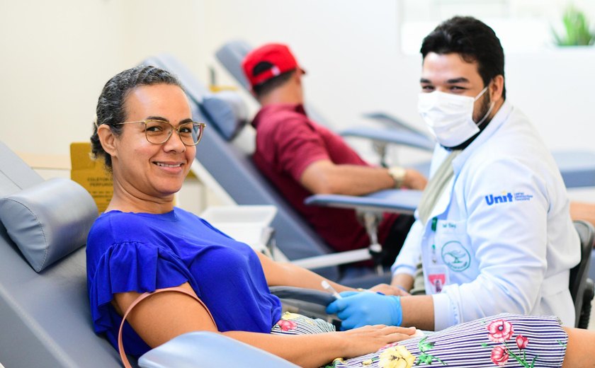 Hemoal faz coleta externa de sangue em Arapiraca e União dos Palmares nesta terça-feira