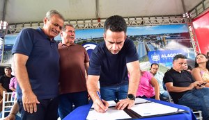 No dia do padroeiro do município, governador assina ordens de serviço em São José da Laje