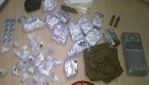PM prende indivíduo com drogas e munições no Benedito Bentes