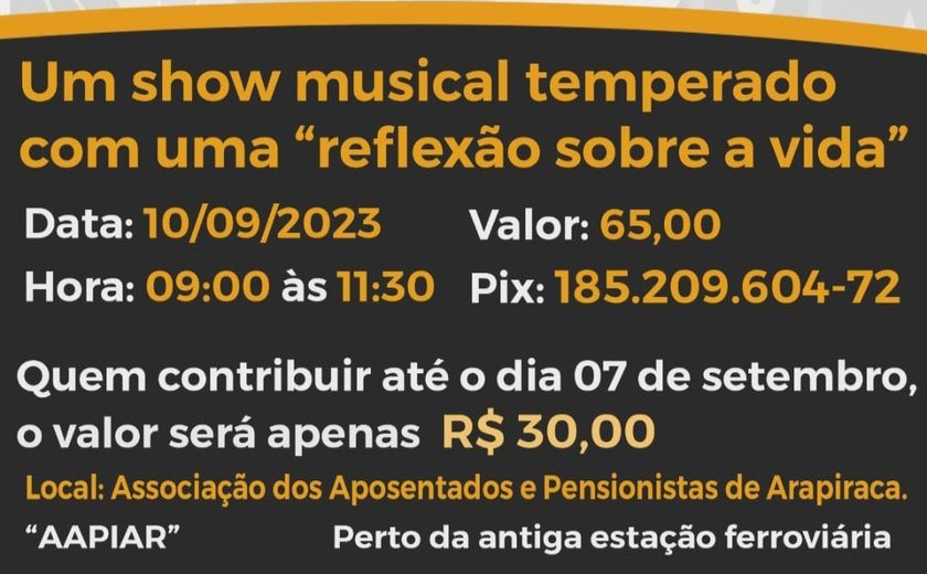 Amigos realizam evento solidário para colega com doença degenerativa
