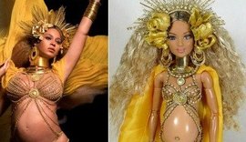 Beyoncé, grávida dos gêmeos no Grammy Awards, vira boneca