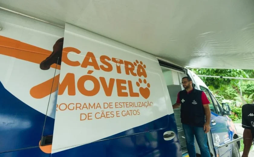 Castramóvel realiza castrações de animais de protetores independentes