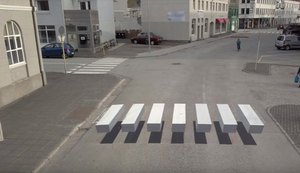 Câmara aprova projeto que estabelece faixa de pedestre em 3D em Maceió