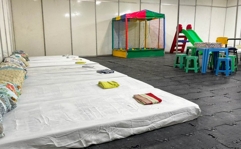 Prefeitura oferece espaço kids para filhos de catadores e ambulantes