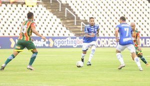 CSA empata em 0 a 0 com Sampaio Corrêa pela Copa do Nordeste