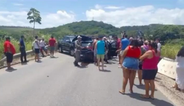 Acidente deixa quatro feridos na Cachoeira do Meirim, no Benedito Bentes