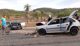 São José da Tapera: Quatro pessoas ficam feridas em colisão frontal na AL-220