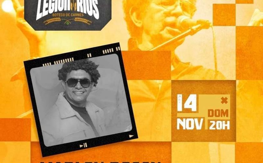 Marlon Rossy faz novo tributo ao Rei do Brega, em Maceió