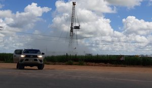 PRF interdita trecho da rodovia BR-101 por causa de vazamento de gás natural