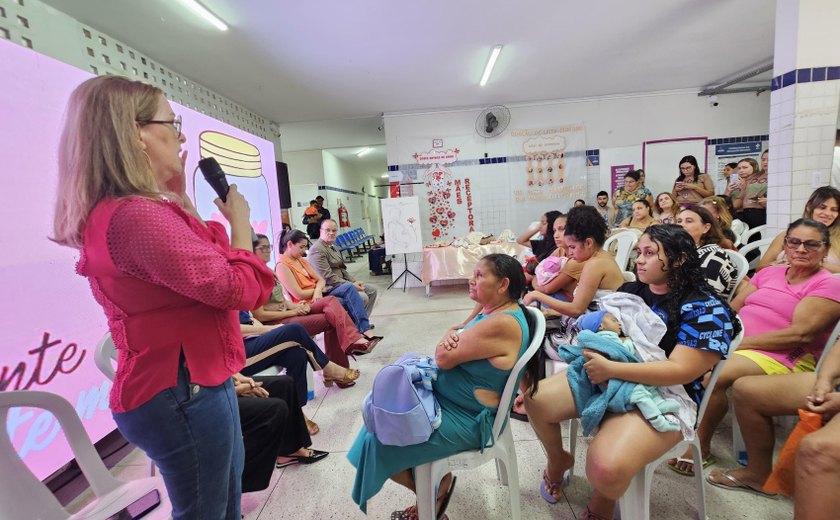 Solenidade marca abertura da Semana de Doação de Leite Humano em Maceió